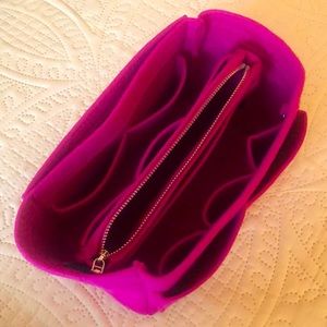 Purse or Bag Organizer Insert with Zipper Bag
